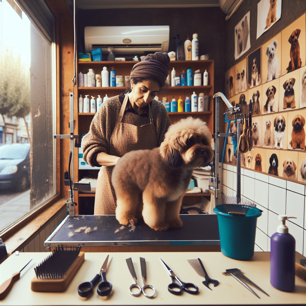 fryzjer dla psa gocław