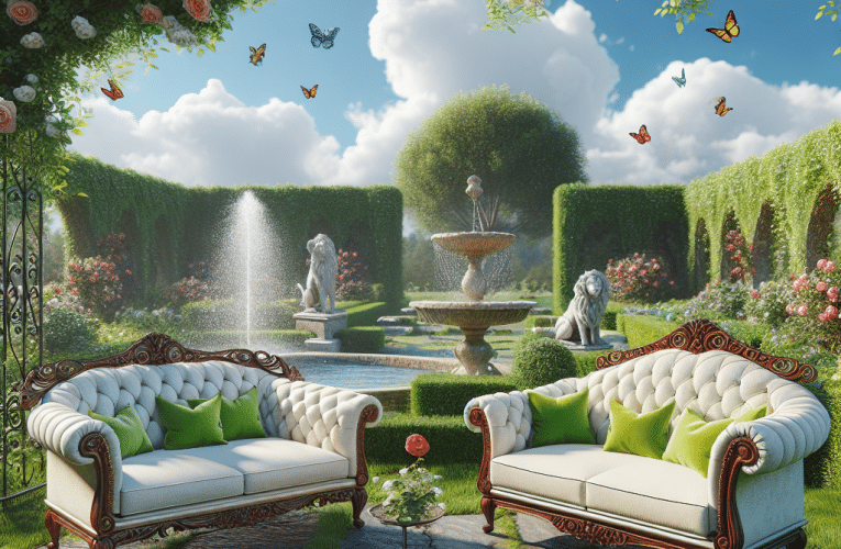 Sofy do ogrodu – jak wybrać idealne meble do twojej zielonej oazy?