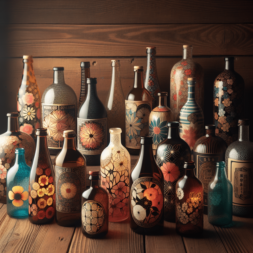 butelki z nadrukiem