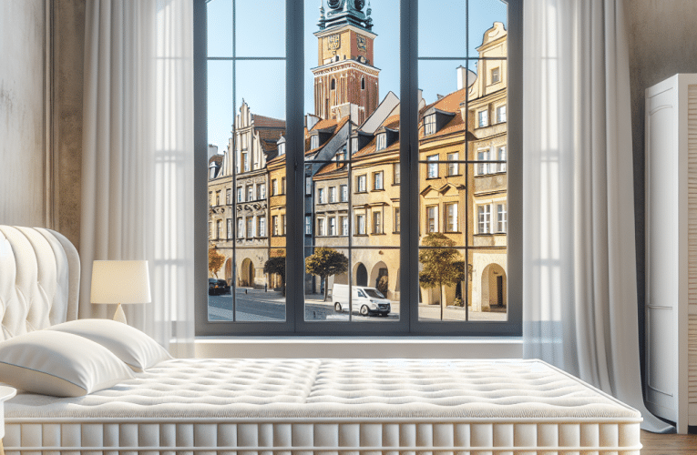 Materace do spania w Warszawie – jak wybrać idealne miejsce na nocleg?