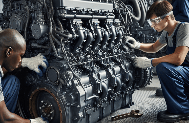 Naprawa silników Caterpillar – kompleksowy przewodnik dla mechaników i właścicieli sprzętu ciężkiego