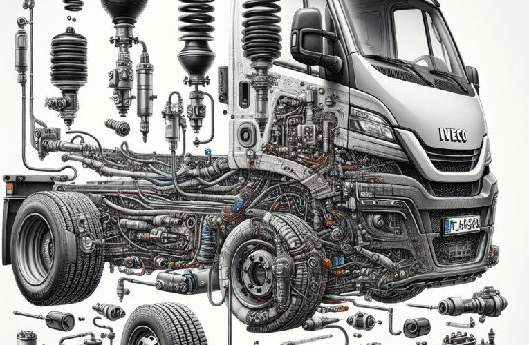 Zawieszenie pneumatyczne Iveco Daily: Jak wybrać konserwować i naprawiać dla maksymalnej wydajności pojazdu