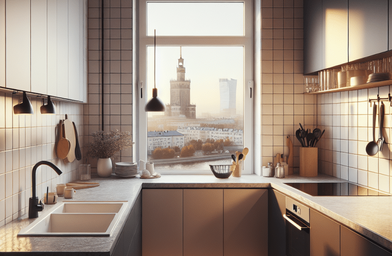 Blaty kuchenne w Warszawie – jak wybrać idealny materiał i fachowca do montażu?