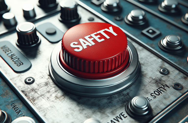 Przycisk bezpieczeństwa – jak skutecznie zabezpieczyć swoje urządzenia elektroniczne