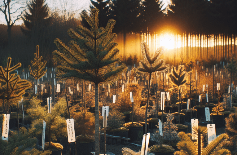 Szkółka drzewek iglastych – jak założyć i pielęgnować iglasty zakątek w Twoim ogrodzie