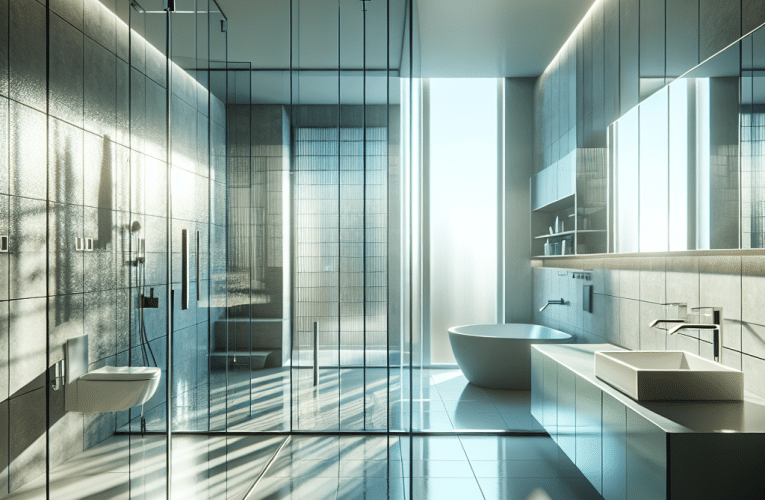 Pomysły na panele szklane do łazienki – jak wybrać idealne i stylowo je zaaranżować?