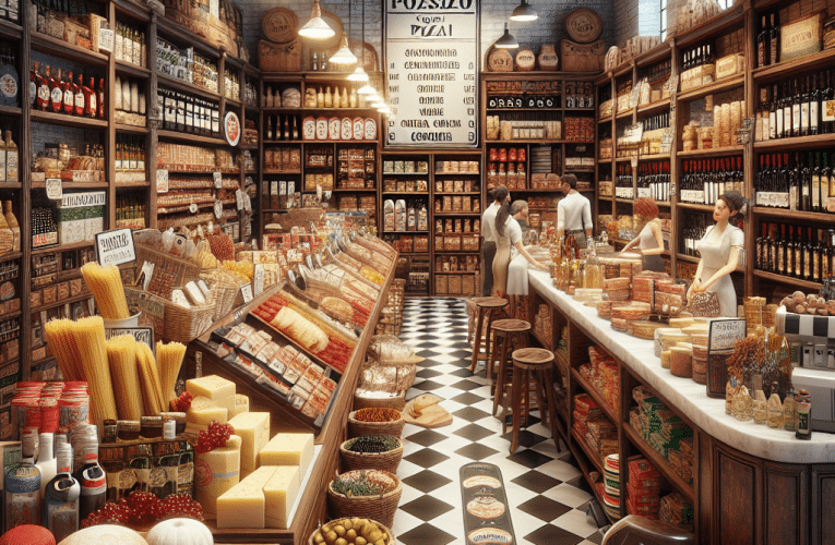 Sklep z włoskimi produktami: Jak odnaleźć smaki Italii w codziennych zakupach?