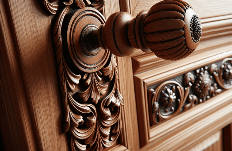 Klamki z drewnem – jak wybrać i pielęgnować drewniane elementy w swoim wnętrzu?