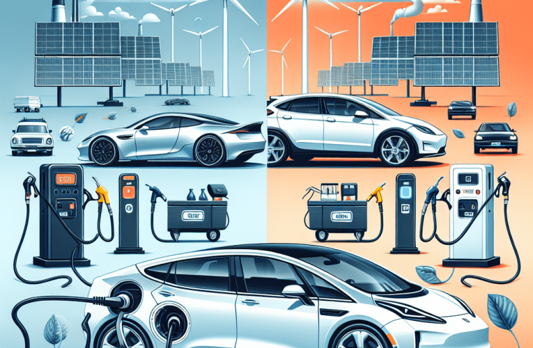 Samochód elektryczy vs spalinowy: Porównanie kosztów zasięgu i wpływu na środowisko