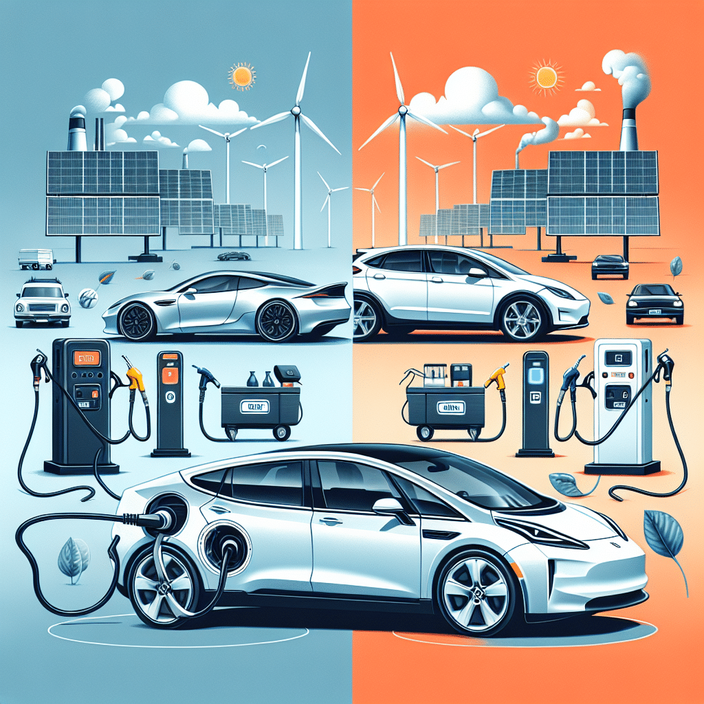 samochód elektryczny vs spalinowy