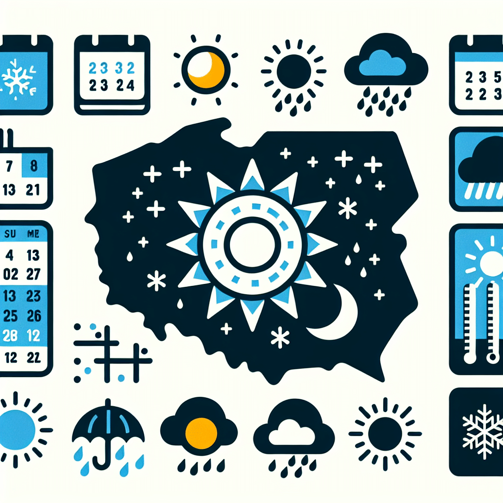 ilość dni słonecznych w polsce