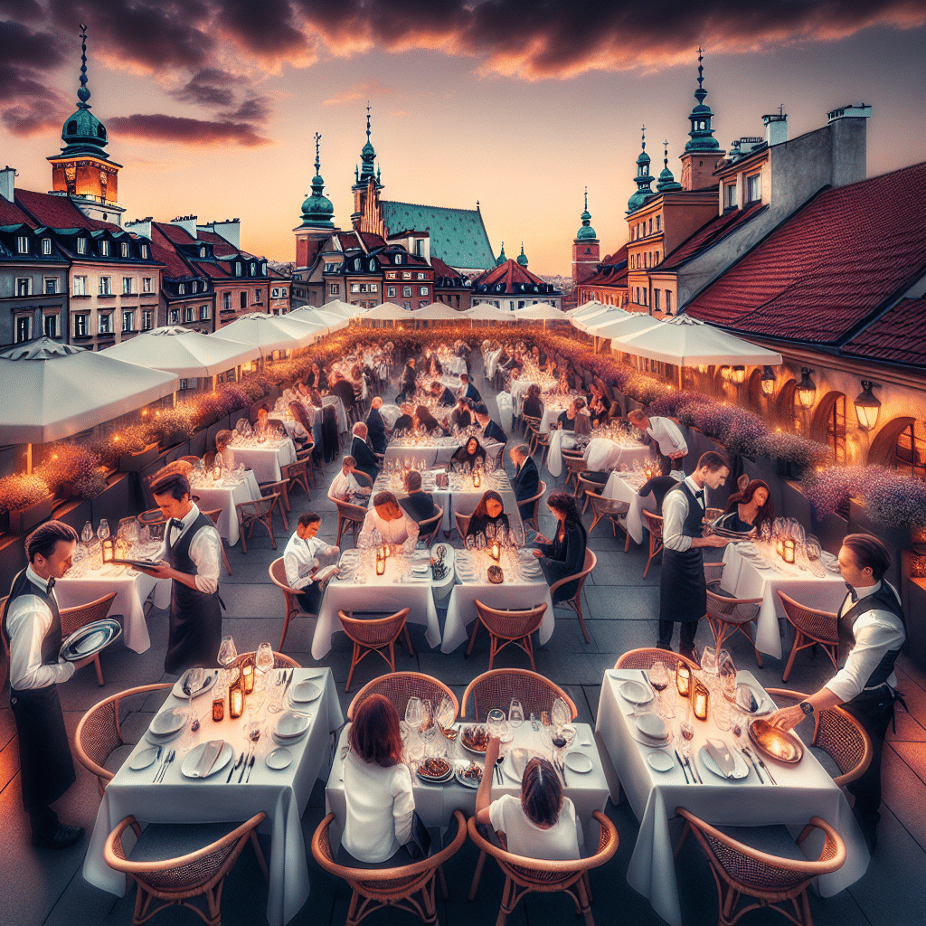 restaurant on the terrace warsaw