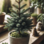 świerk pospolity w donicy