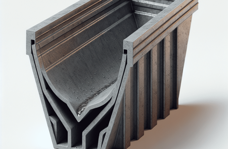 Jak wybrać korytko ściekowe trapezowe do przydomowej kanalizacji? Praktyczne porady i najczęstsze błędy do uniknięcia