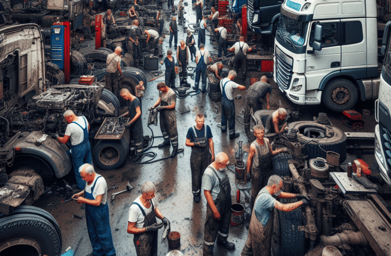 Jak skutecznie naprawić ciężarówki w Bytomiu? Kluczowe wskazówki i porady dla każdego kierowcy trucka