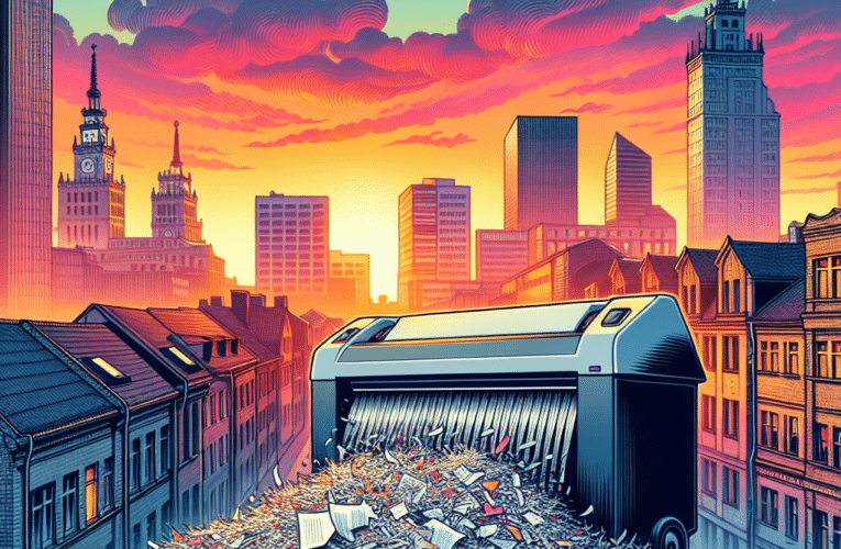 Jak skutecznie zorganizować niszczenie dokumentów w Dąbrowie Górniczej? Praktyczne porady dla firm i osób prywatnych