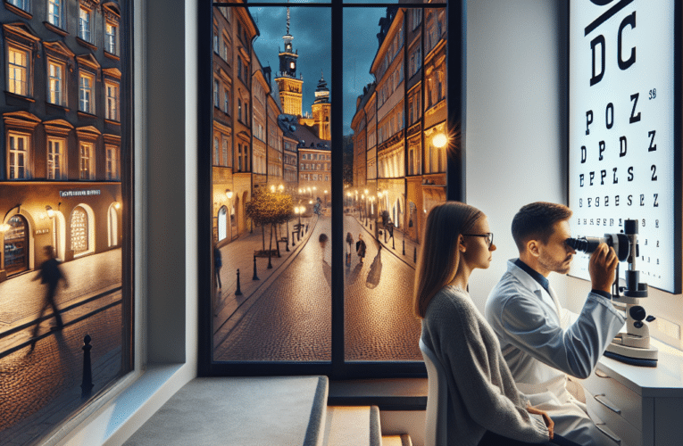 Jak znaleźć dobrego prywatnego okulistę w Warszawie i jakie pytania zadać na pierwszej wizycie?