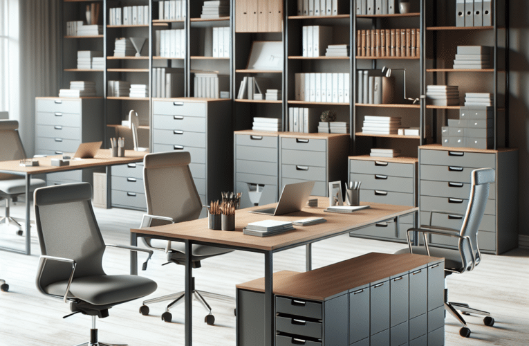 Jak wybrać tanie meble biurowe które nie obciążą budżetu a zwiększą komfort pracy?