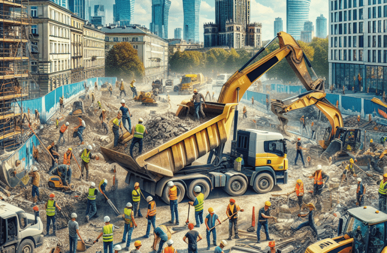 Jak skutecznie zorganizować wywóz gruzu w Warszawie? Praktyczne porady i krok po kroku do rozwiązania problemów z utylizacją odpadów budowlanych