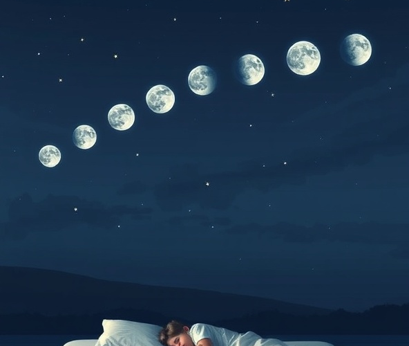 Czy fazy księżyca mają wpływ na sen? 5 kroków jak wykorzystać cykle księżycowe dla lepszego snu