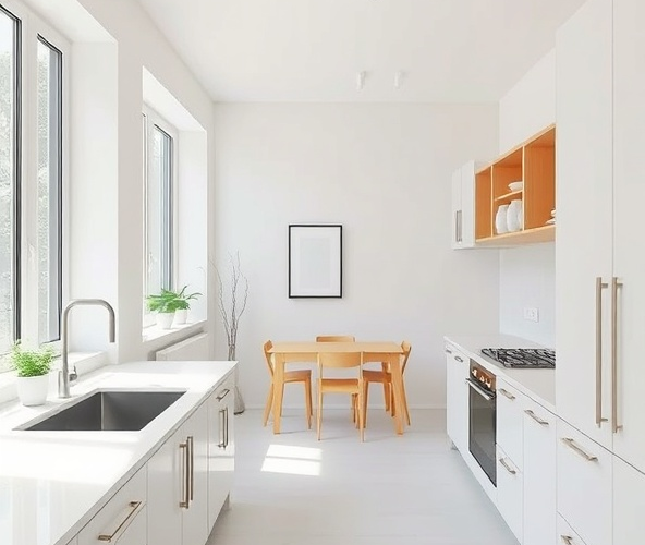 Jak zorganizować kuchnię minimalistyczną w Łodzi – praktyczne porady na co dzień