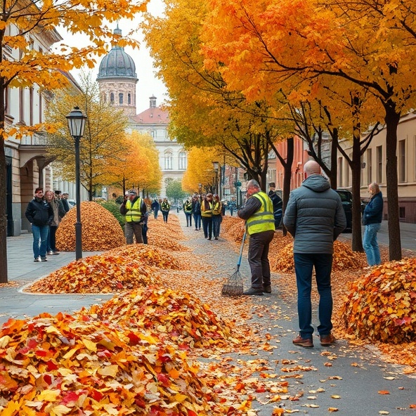 odbiór liści łódź