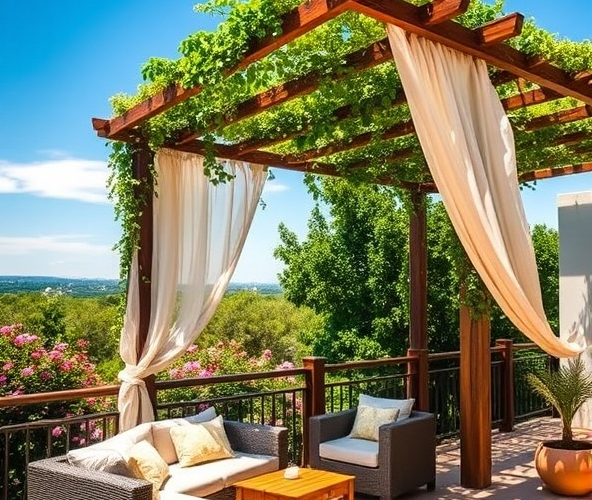 Jak wybrać idealną pergolę na tarasie aby stworzyć przestrzeń marzeń?