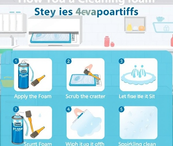 Jak skutecznie używać pianki do czyszczenia parownika – 5 kroków do utrzymania sprzętu w doskonałym stanie?