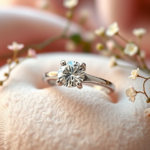 pierścionek platynowy