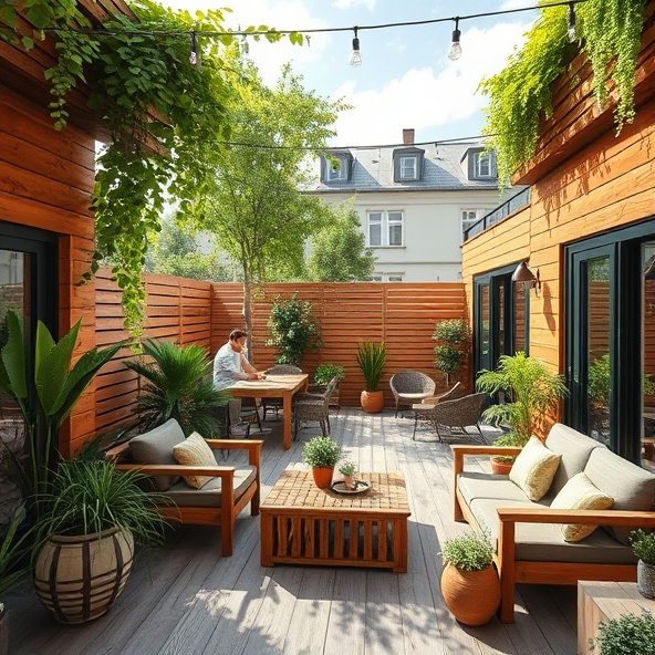 tarasy drewniane warszawa