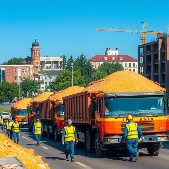 transport piasku mińsk mazowiecki