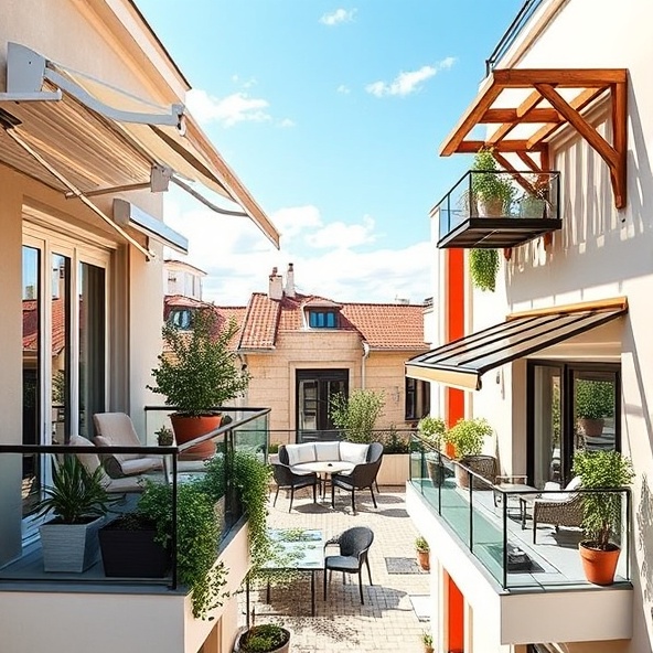 zadaszenia balkonów warszawa