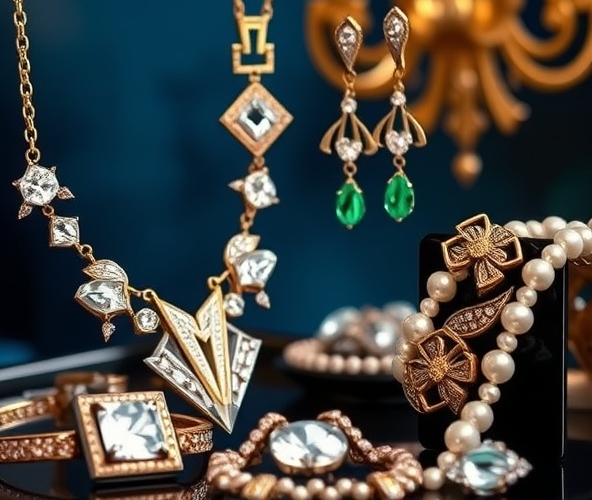 Jak wybrać idealną artdeco biżuterię aby podkreślić swój styl?