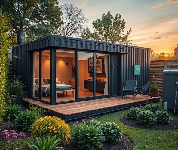 Jak urządzić domek z kontenera w Katowicach – praktyczne porady i inspiracje dla każdego