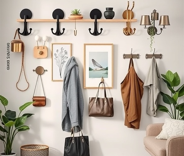 Jak wybrać haczyki metalowe do zawieszania aby zoptymalizować przestrzeń i styl w Twoim domu?