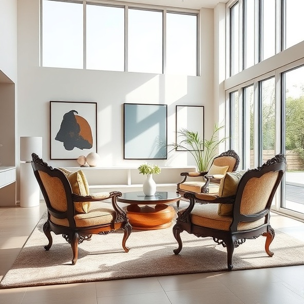 meble antyki krzesła