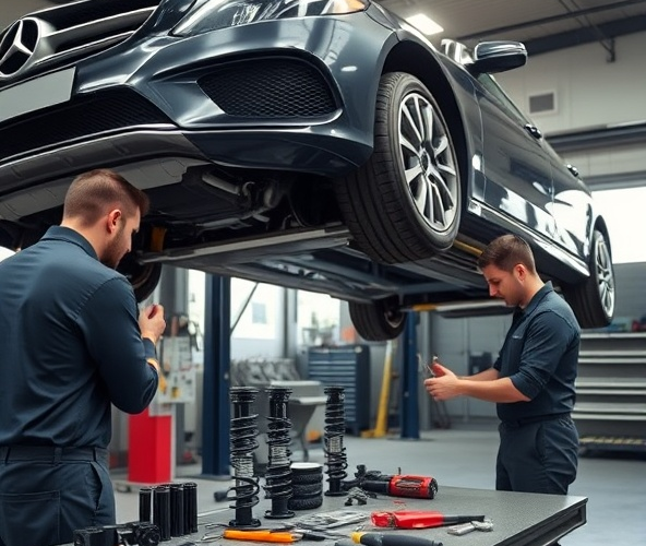 Jak skutecznie rozwiązać problemy związane z naprawą zawieszenia pneumatycznego mercedes?