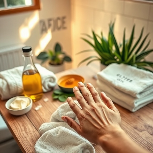 popękane dłonie sposoby