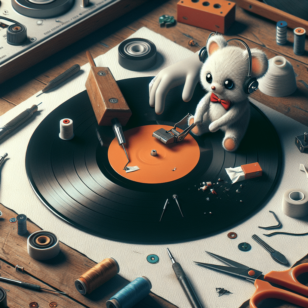 naprawa płyt winylowych