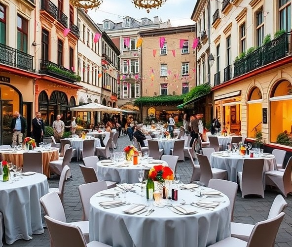 Gdzie w Poznaniu znaleźć wypożyczalnię stołów na imprezy okolicznościowe