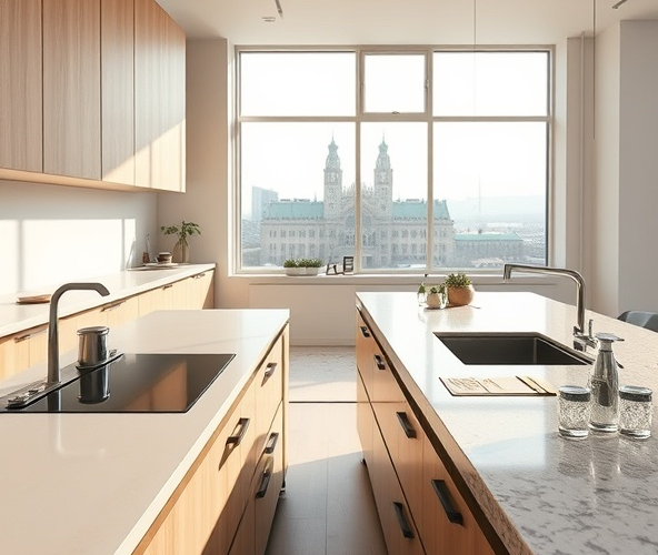 Czy w Warszawie warto wybrać blaty kompaktowe zamiast konglomeratu?