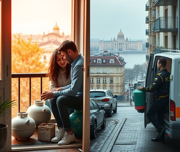 Czy w Warszawie lepiej kupić czy wynająć butle gazowe do ogrzewania?