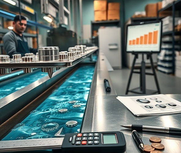 Jak obliczyć stawkę za sztukę w cenniku cynkowania galwanicznego?