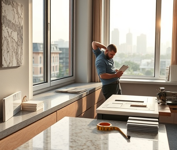 Gdzie w Warszawie kupić parapety z konglomeratu kwarcowego na wymiar?