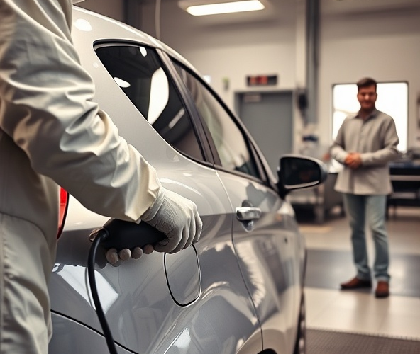 Gdzie w Piasecznie lakiernik samochodowy tanio i trwale usunie rysy?