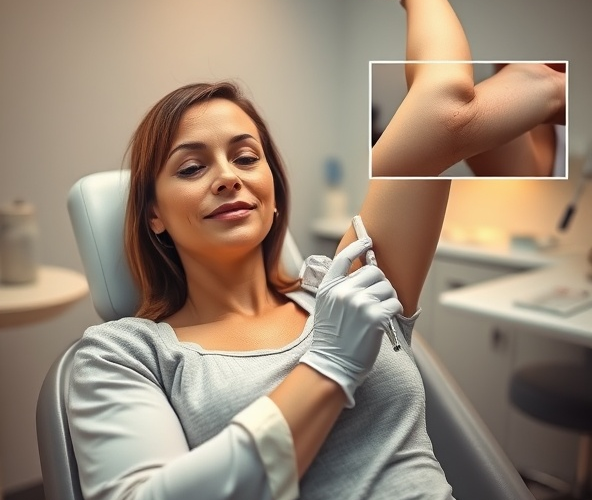 Czy leczenie nadpotliwości botoksem w Piasecznie pomoże na pachy?