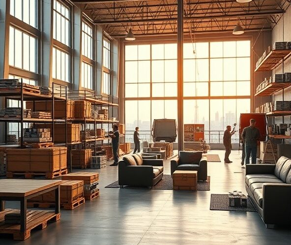 Jak zmniejszyć nadmiar zapasów mebli loftowych w Warszawie?