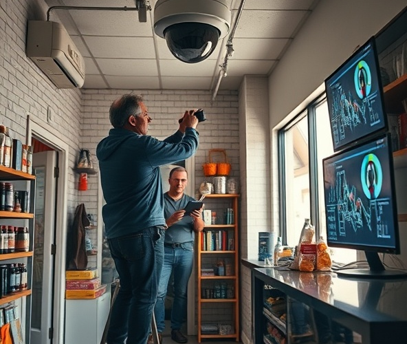 Czy montaż monitoringu z analityką wideo zwróci się w małym sklepie?