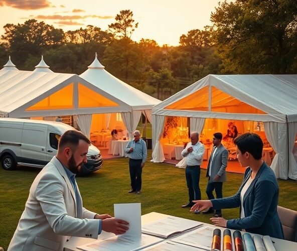 Jak przyciągnąć więcej klientów do wypożyczalni namiotów imprezowych?