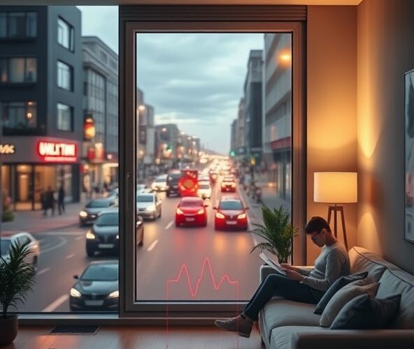 Czy okna Schüco z potrójnym szkleniem zmniejszą hałas uliczny?